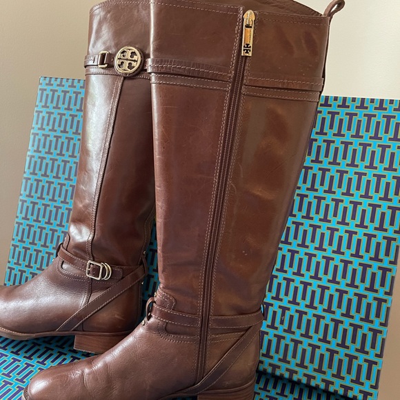 Tory Burch Tall Riding Boots - Picture 4 of 10